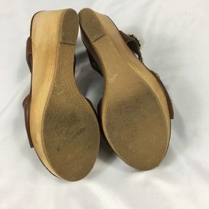 Steve Madden Shoes | Steve Madden Wooden Heel Platform Sandals Tuscaan | Poshmark